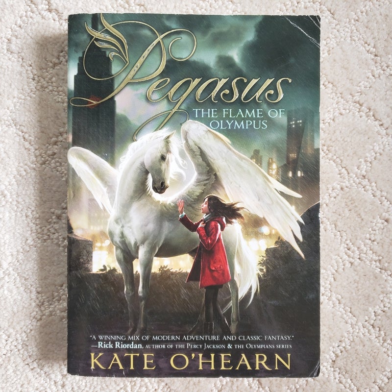 The Flame of Olympus (Pegasus book 1)