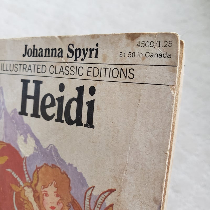 Heidi (Illustrated Classic Edition, 1977)