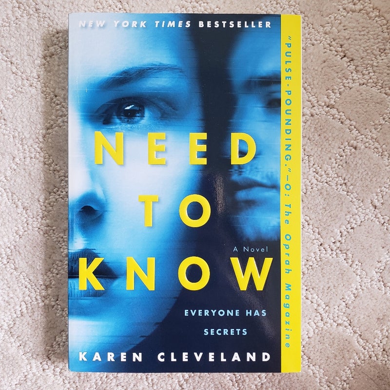 Need to Know (Ballantine Books Trade Paperback Edition, 2018)