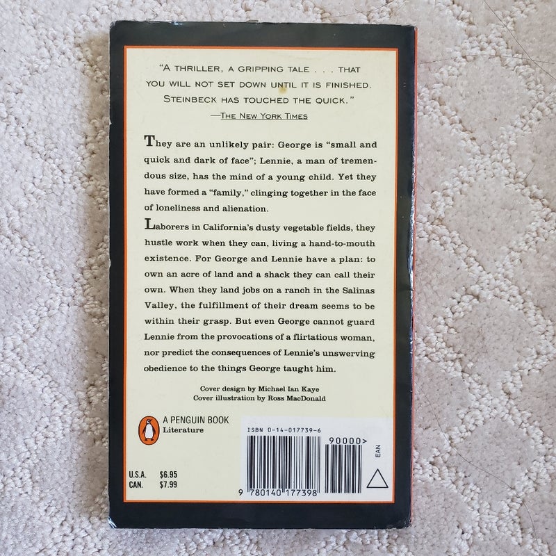 Of Mice and Men (This Penguin Books Edition, 1993