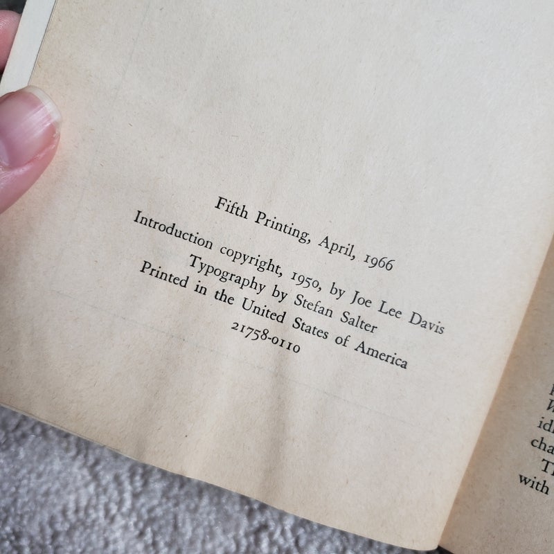Jane Eyre (5th Rinehart Edition Printing, 1966)