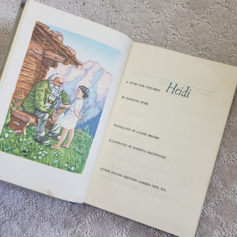 Heidi (Junior Deluxe Edition, 1954)
