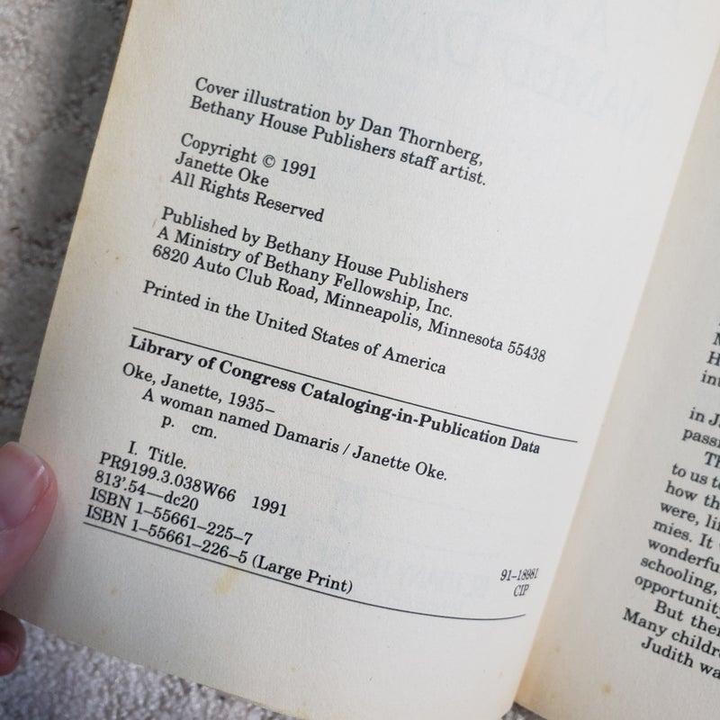 A Woman Named Damaris