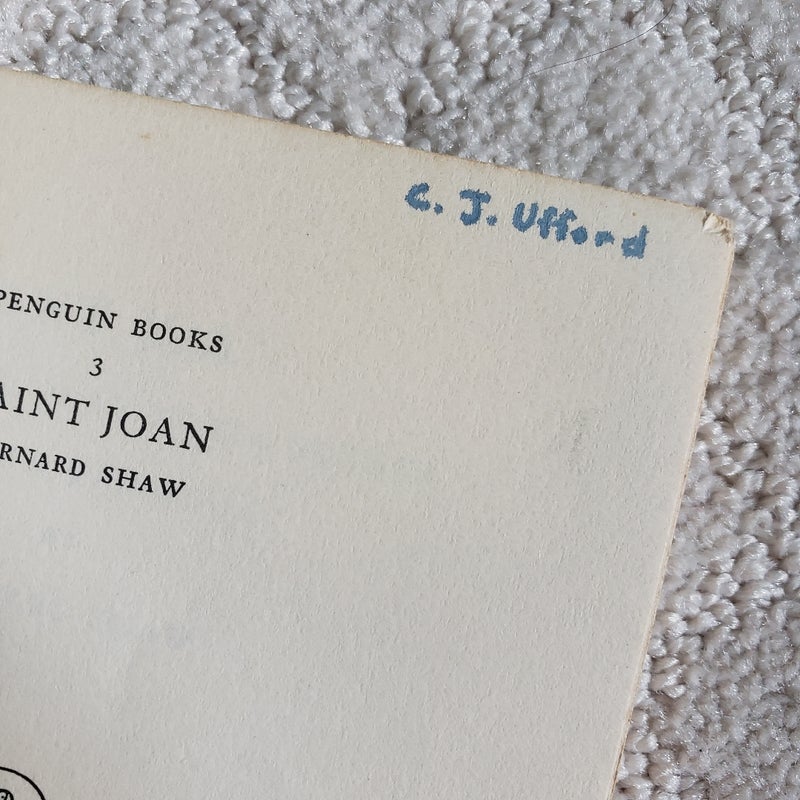 Saint Joan (Penguin Books, 1959)