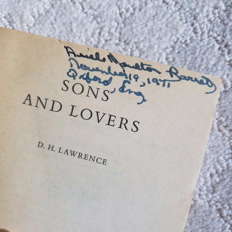 Sons and Lovers (Penguin Books, 1971)
