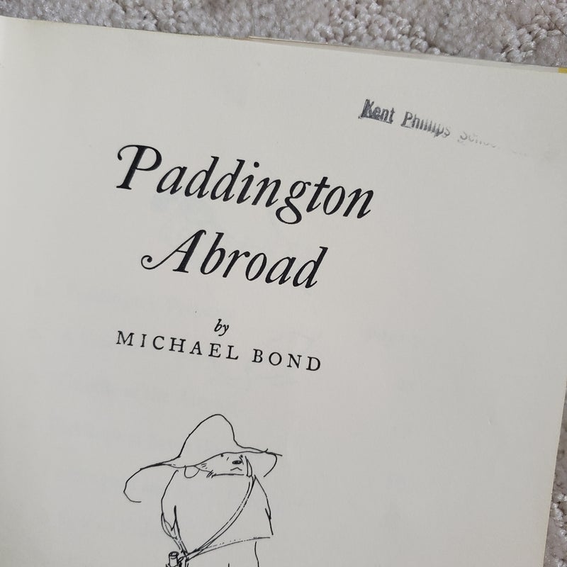 1st Printing Paddington Abroad (1972)