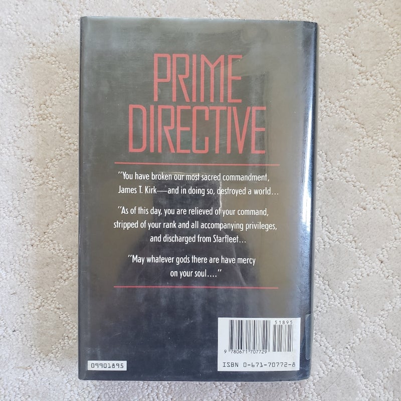 Prime Directive (1st Pocket Books Printing, 1990)