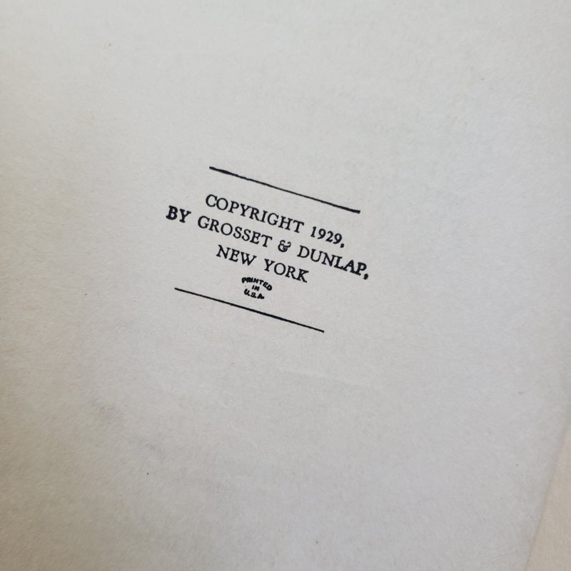 The Tale of Cuffy Bear and the Scarecrow (Grosset & Dunlap, 1929)