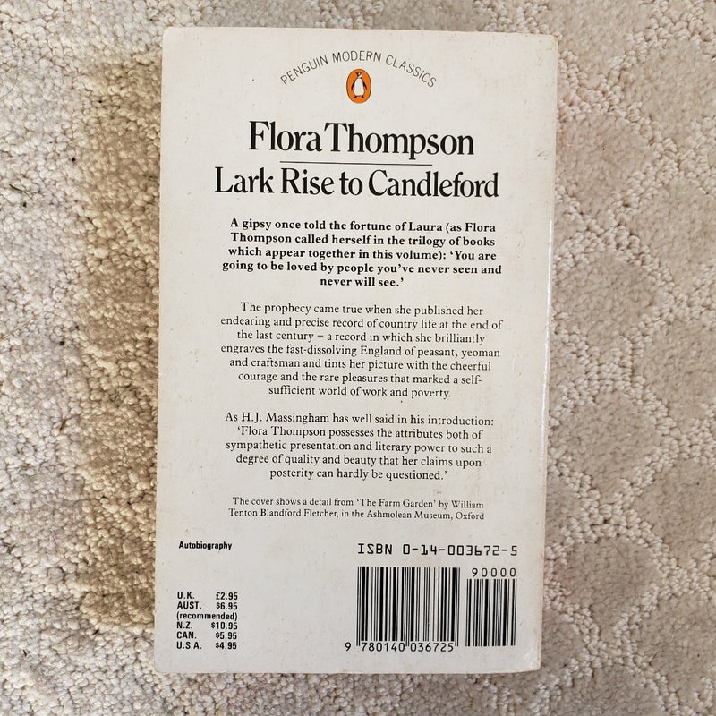 Lark Rise to Candleford : A Trilogy (Penguin Modern Classics Edition, 1984)