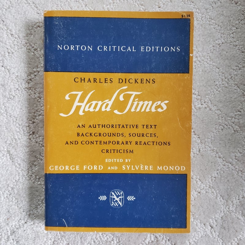 Hard Times (1st Norton Critical Edition, 1966)