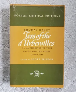 Tess of the D'urbervilles (1st Norton Critical Edition, 1965)