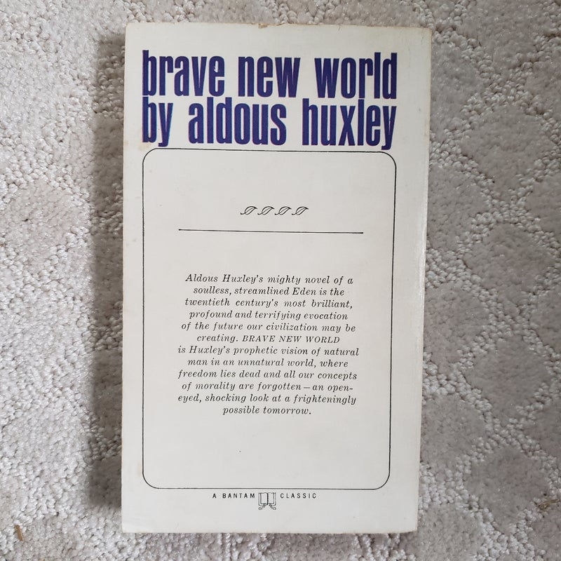 Brave New World (38th Bantam Printing, 1967)