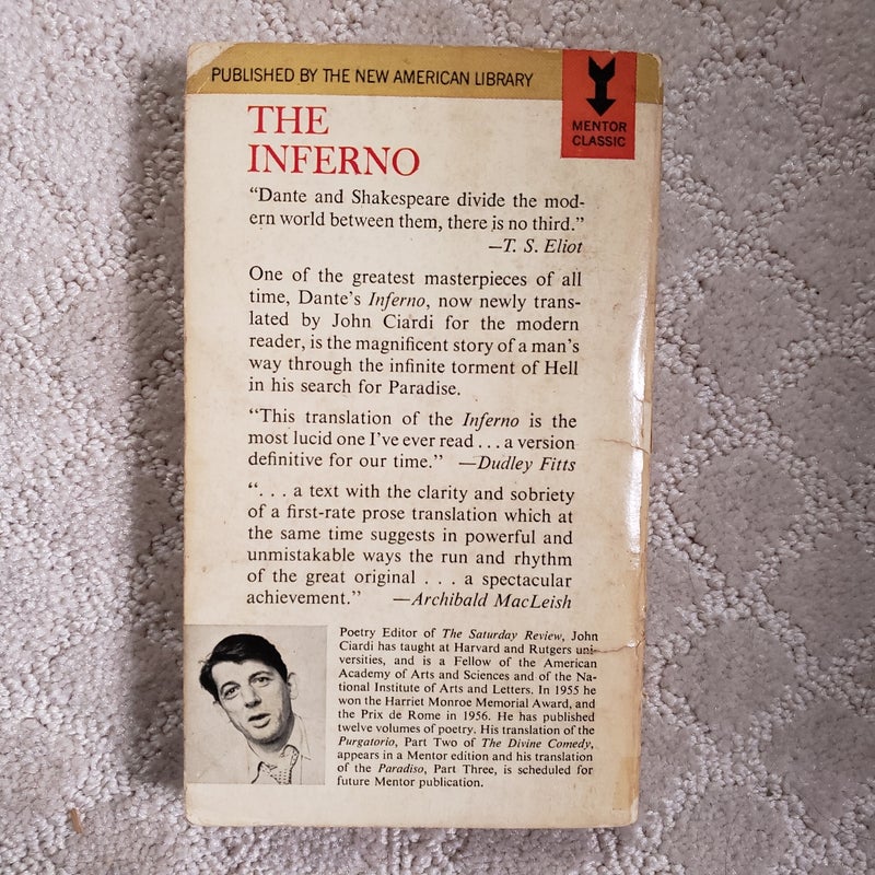 The Inferno (20th Mentor Classic Printing) The Divine Comedy book 1