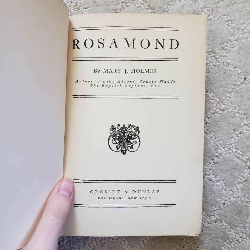 Rosamond : Or the Youthful Error