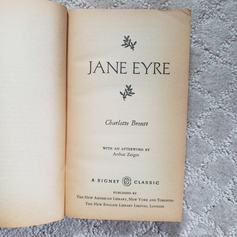 Jane Eyre (11th Signet Printing, 1960)