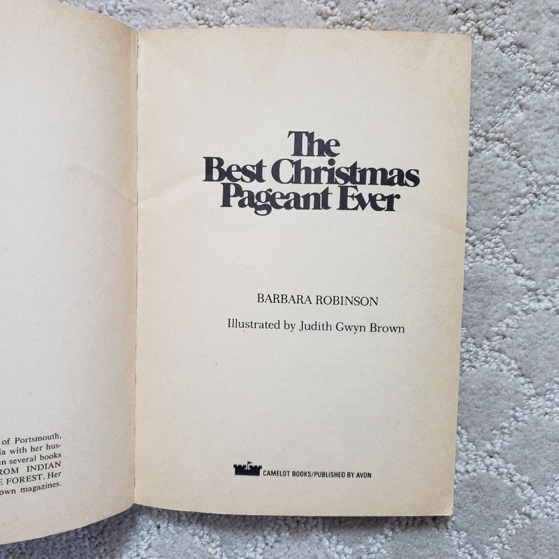 The Best Christmas Pageant Ever (5th Camelot Printing, 1973)