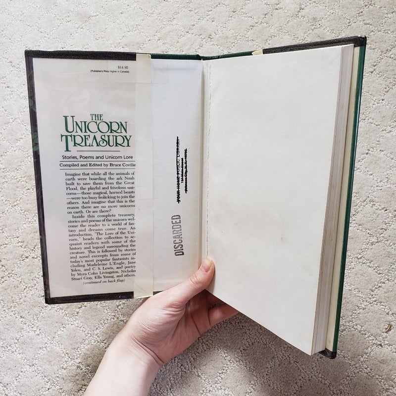 The Unicorn Treasury: Stories, Poems, and Unicorn Lore (1st Edition, 1988)