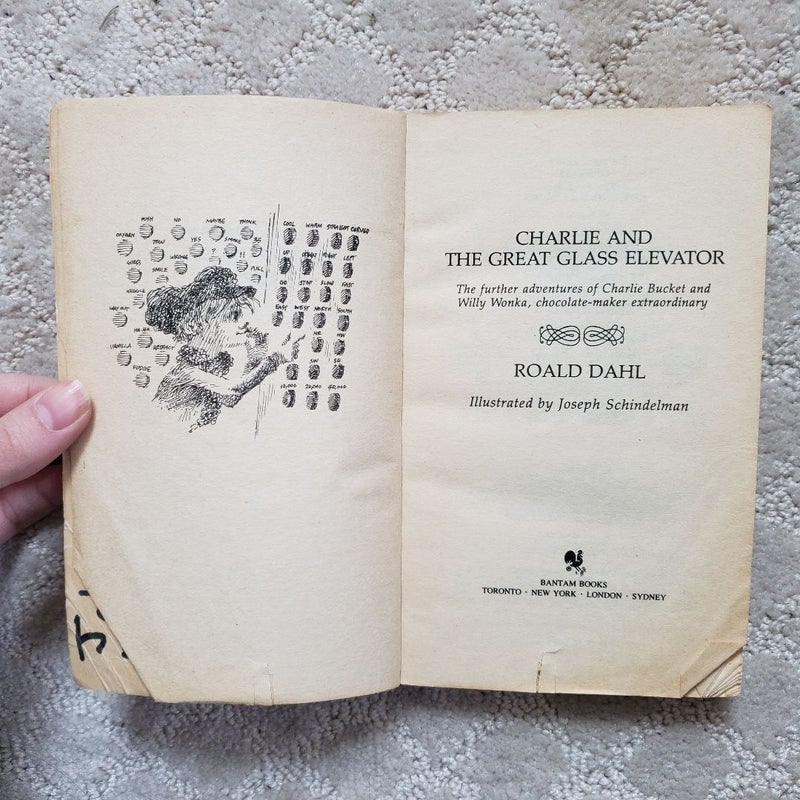 Charlie and the Great Glass Elevator (5th Bantam Skylark Edition Printing, 1981) 