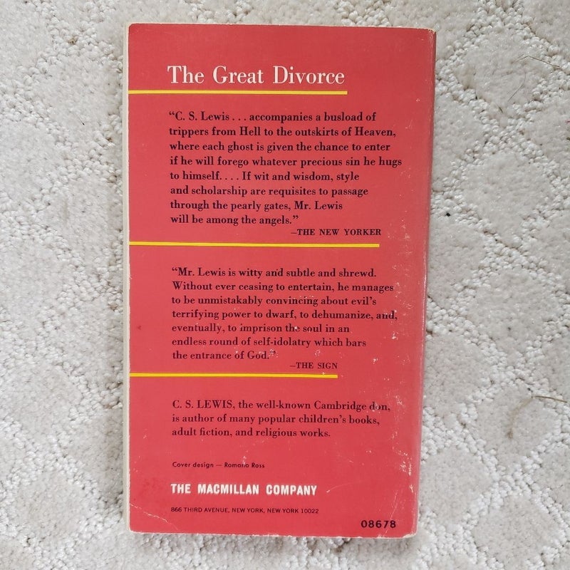 The Great Divorce (5th Printing, 1966)