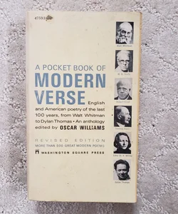 A Pocket Book of Modern Verse (19th Revised Edition Printing, 1968)