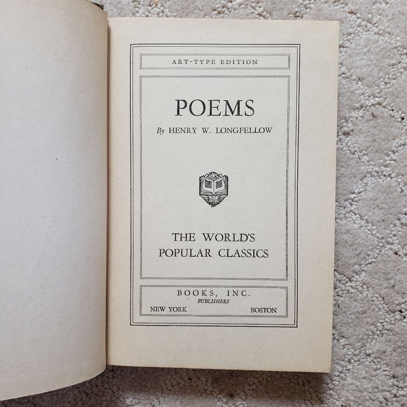 Poems by Henry W. Longfellow (Art-Type Edition)
