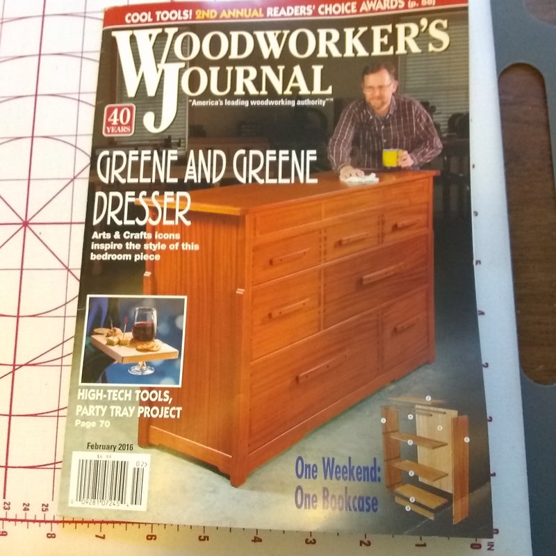Woodworker's Journal February 2016