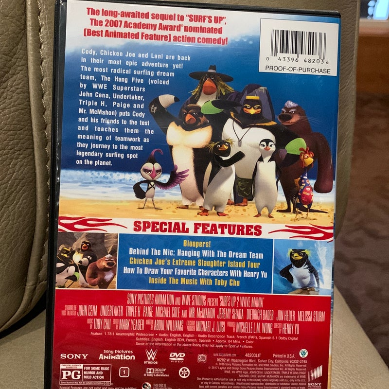 Surf’s Up 2 Wave Mania DVD 