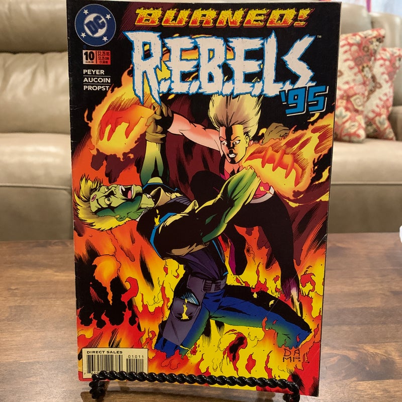 Dc Comics Burned Rebels issue 10