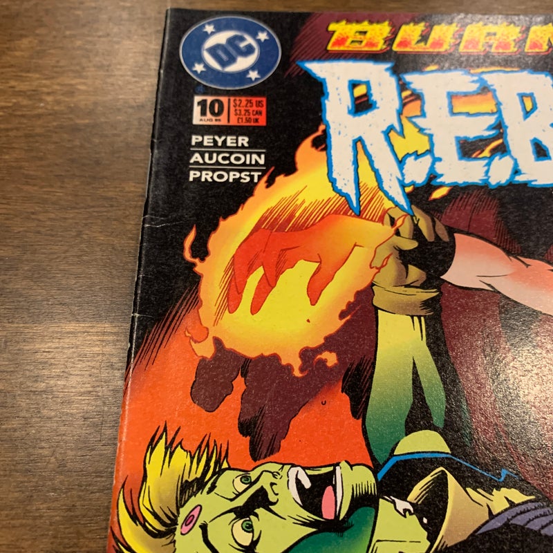 Dc Comics Burned Rebels issue 10