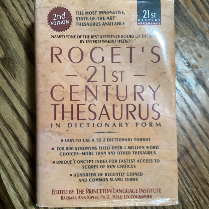 Roget’s 21st Century Thesaurus 