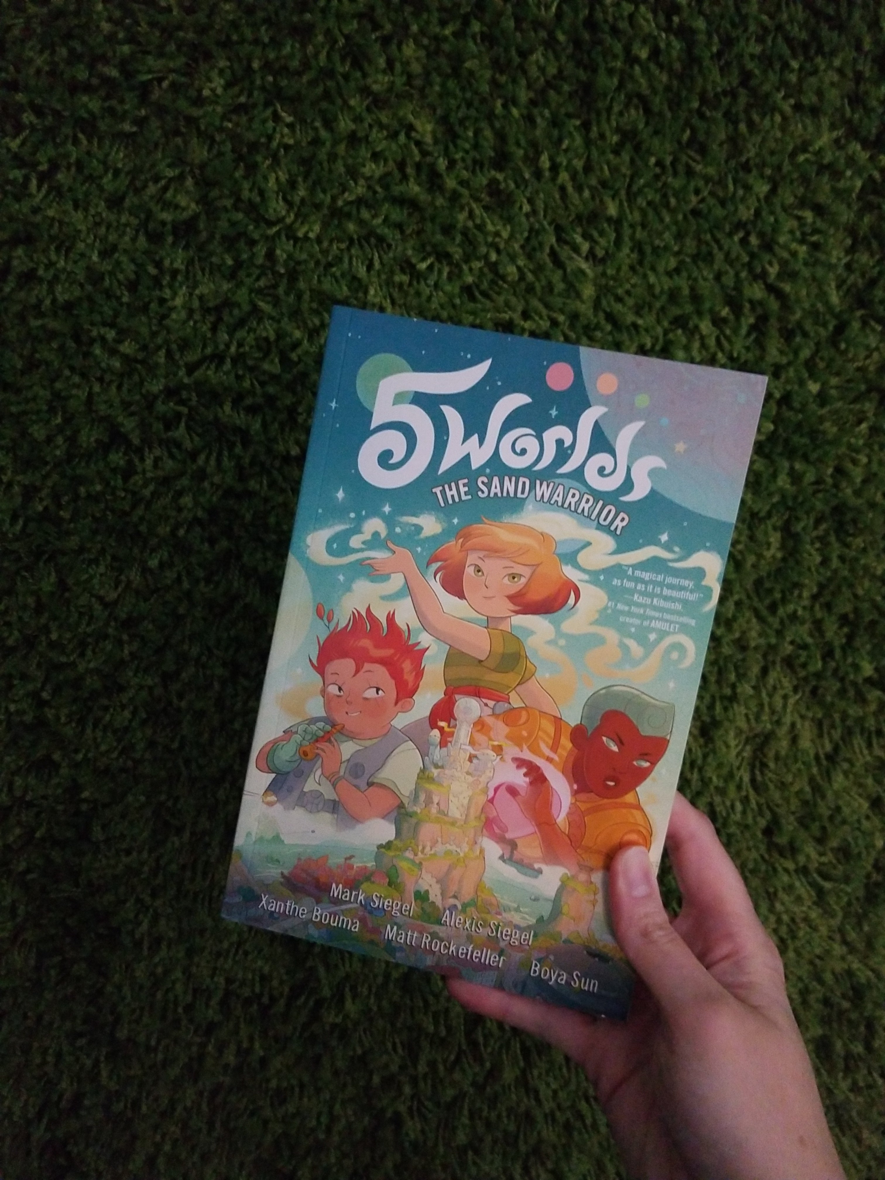 5 Worlds – Book #1: The Sand Warrior by Mark Siegel