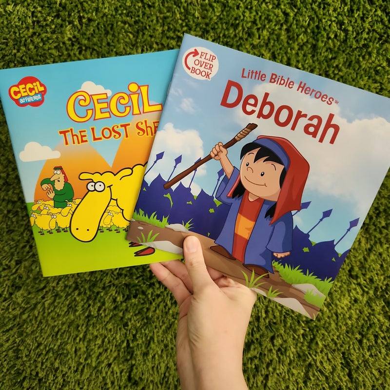 Little Bible Heroes - Deborah and Abigail AND Cecil the Lost Sheep
