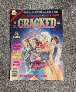 Cracked Comic Book May 1990 Back to the Future