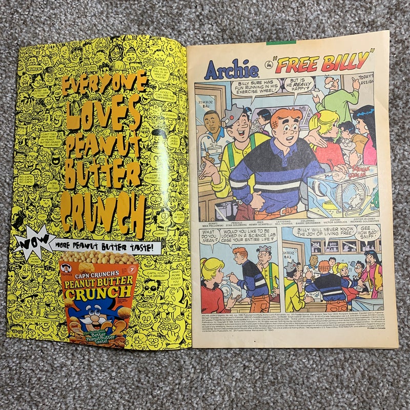 Lot of 2 Archie Comics June & July 1996 Riverdale Vtg  