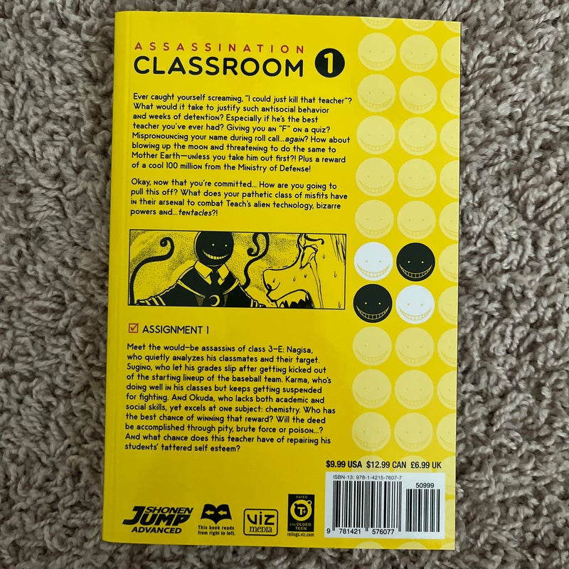 Assassination Classroom, Vol. 1