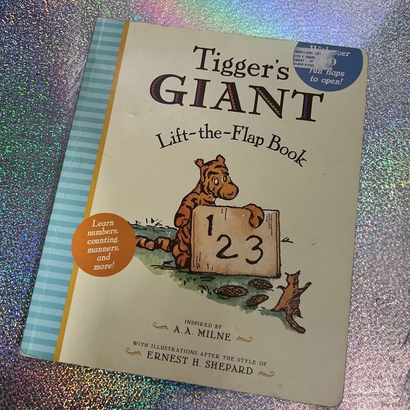 Tigger's Giant Lift-The-Flap-Book