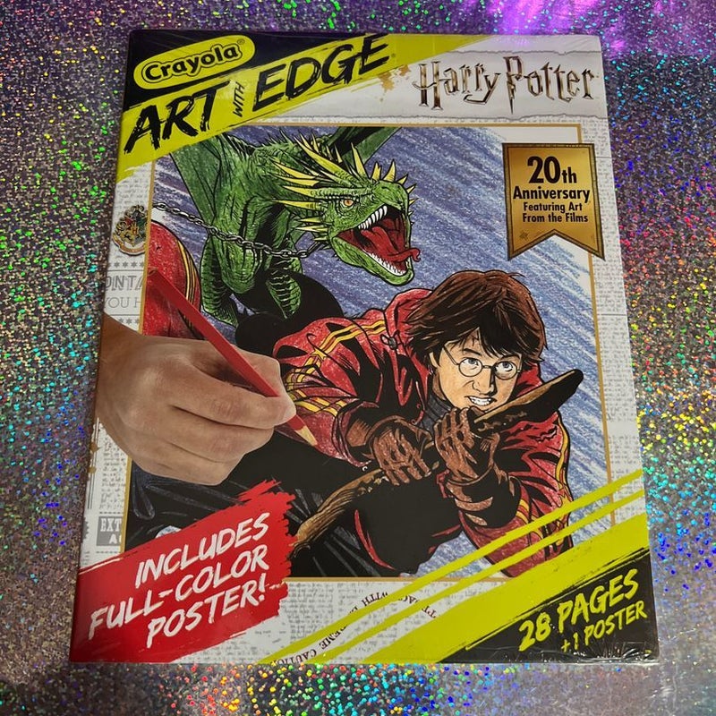Harry Potter Crayola Art With Edge Color Pages 