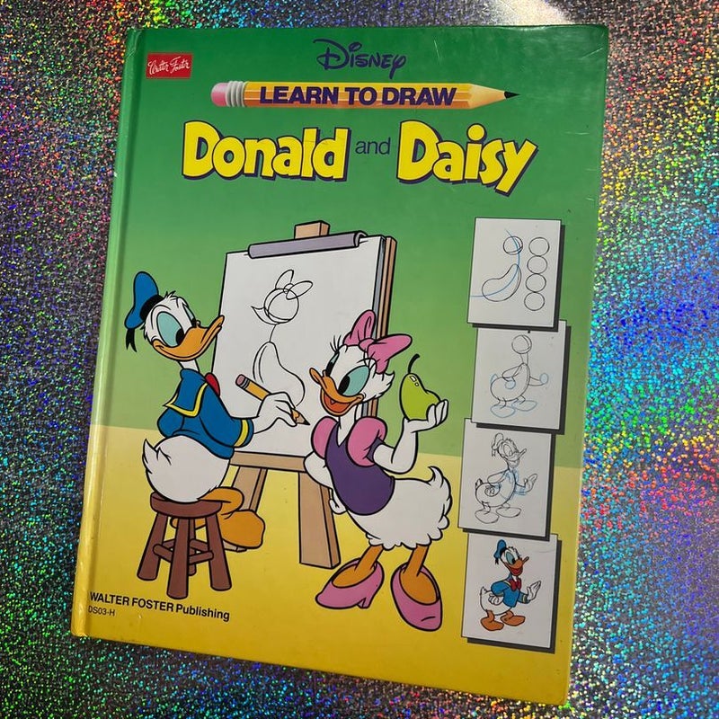 Disney Learn To Draw Donald and Daisy 