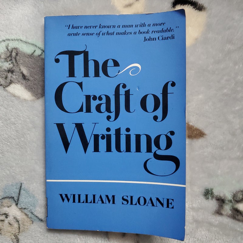 The Craft of Writing