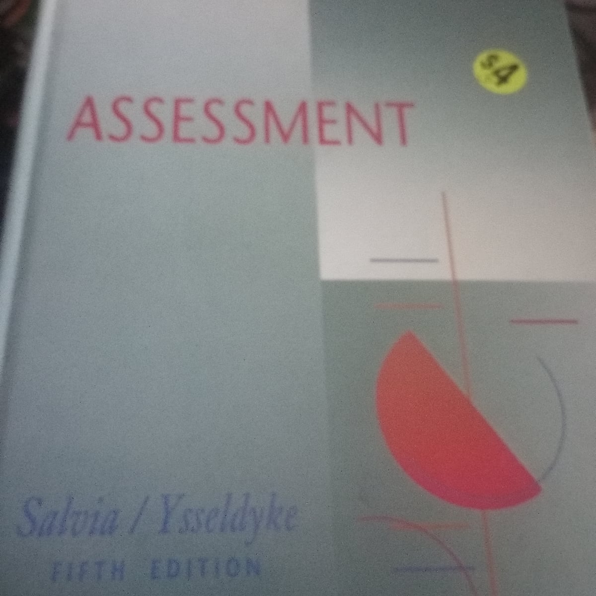 ASSESSMENT IN SPECIAL EDUCATION A PRACTICAL APPROACH 5TH ED visual data 2