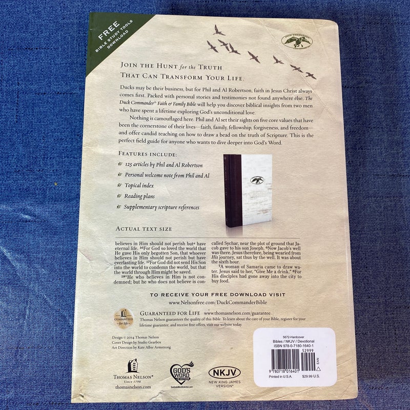 The Duck Commander Faith and Family Bible