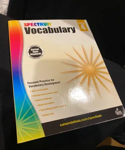 Spectrum Vocabulary, Grade 4