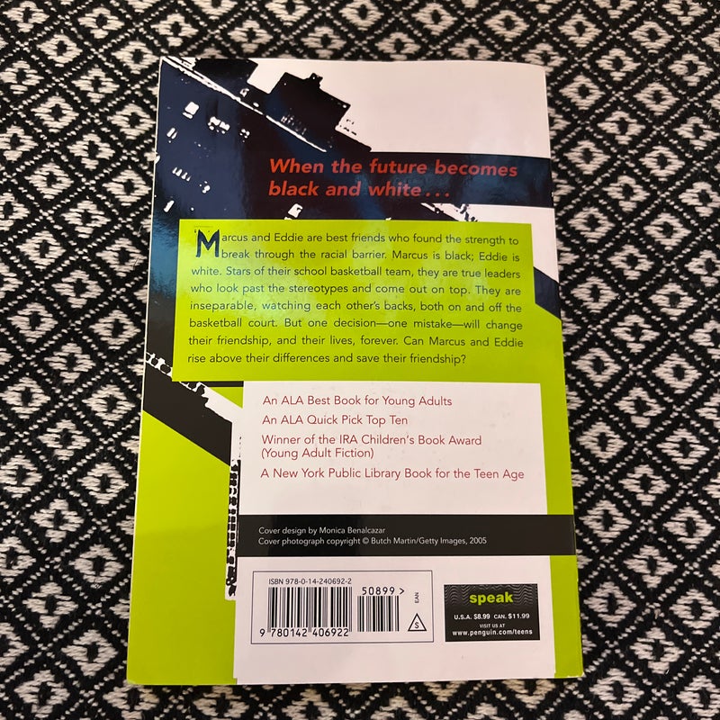 Black and White by Paul Volponi, Paperback Pango Books