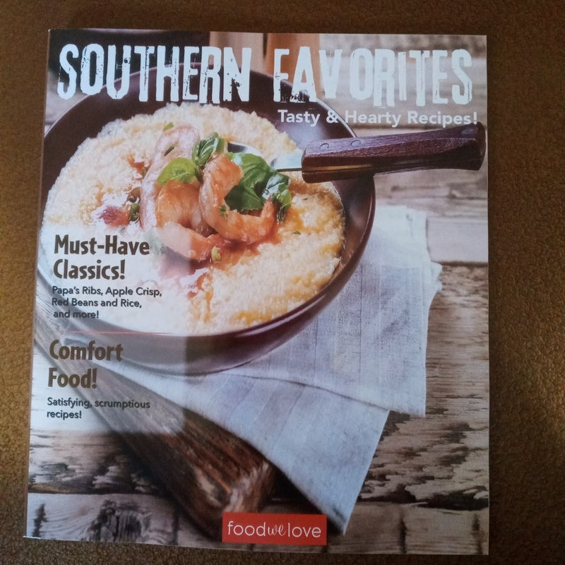 Southern favorites recipe book