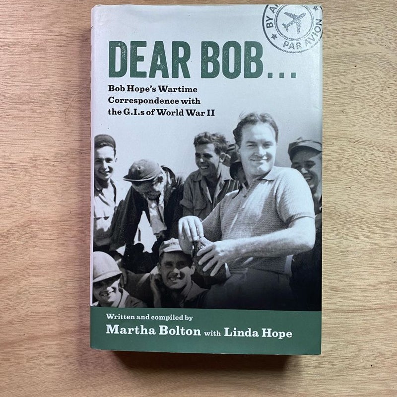 Dear Bob...