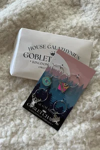 OwlCrate Exclusive Throne of Glass Drink Charms