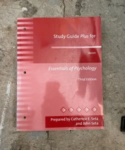 Study Guide Plus for Essentials of Psychology