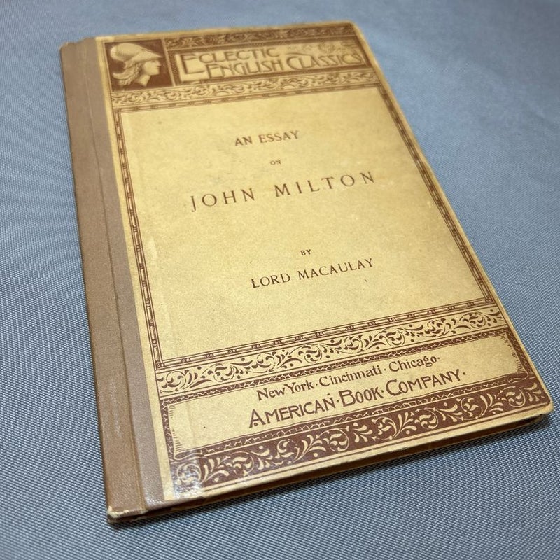 An Essay on John Milton