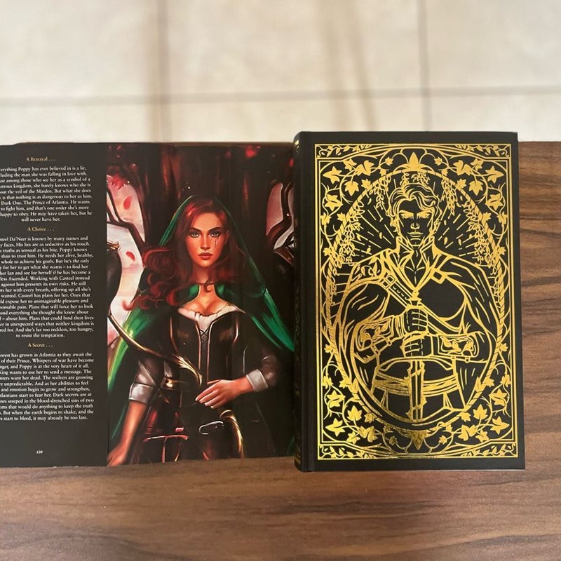 Fairyloot editions of the From Blood and Ash series by Jennifer L Armentrout