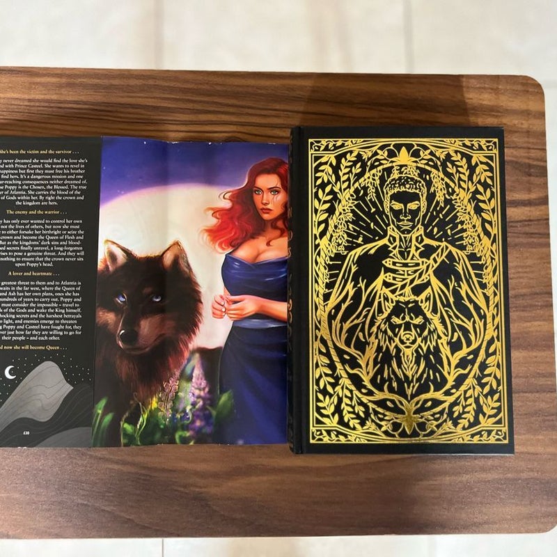 Fairyloot editions of the From Blood and Ash series by Jennifer L Armentrout